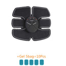 Wireless EMS Muscle Stimulator ABS Abdominal Muscle Trainer Toner Body Fitness Hip Trainer Shaping Patch Sliming Trainer Unisex