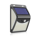 222 LED Solar Light Outdoor 4 Modes Motion Sensor PIR Wall Light Waterproof Solar Lamp Solar Powered Sunlight Garden Decoration