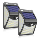 222 LED Solar Light Outdoor 4 Modes Motion Sensor PIR Wall Light Waterproof Solar Lamp Solar Powered Sunlight Garden Decoration