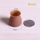 16pcs/lot Silicone Chair Table Foot Cover Protector Furniture Feet Round/Square Non-slip Leg Caps Bottom corner Floor safely pad
