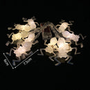 1.5m 10Led Halloween Pumpkin Ghost Skeletons Bat Spider Led Light String Festival Bar Home Party Decor Christmas Ornament