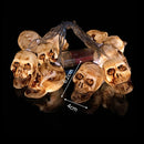 1.5m 10Led Halloween Pumpkin Ghost Skeletons Bat Spider Led Light String Festival Bar Home Party Decor Christmas Ornament