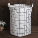 1pc Folding Laundry Basket Round Storage Bin Bag Large Hamper Collapsible Clothes Toy Basket Bucket Organizer Large Capacity