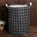 1pc Folding Laundry Basket Round Storage Bin Bag Large Hamper Collapsible Clothes Toy Basket Bucket Organizer Large Capacity
