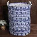 1pc Folding Laundry Basket Round Storage Bin Bag Large Hamper Collapsible Clothes Toy Basket Bucket Organizer Large Capacity