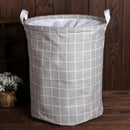 1pc Folding Laundry Basket Round Storage Bin Bag Large Hamper Collapsible Clothes Toy Basket Bucket Organizer Large Capacity