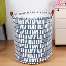 1pc Folding Laundry Basket Round Storage Bin Bag Large Hamper Collapsible Clothes Toy Basket Bucket Organizer Large Capacity