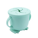 10 Color Baby Silicone Water Cup Feeding Cup BPA Free Baby Learning Drinkware Children's Soft Straw Cups