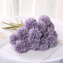 1/3/5PcsBunch Artificial Flower Bouquet Silk Dandelion Flower Ball Fake Flowers DIY Home Widding Decoration Valentines Day Gifts