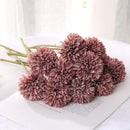 1/3/5PcsBunch Artificial Flower Bouquet Silk Dandelion Flower Ball Fake Flowers DIY Home Widding Decoration Valentines Day Gifts