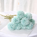 1/3/5PcsBunch Artificial Flower Bouquet Silk Dandelion Flower Ball Fake Flowers DIY Home Widding Decoration Valentines Day Gifts