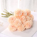 1/3/5PcsBunch Artificial Flower Bouquet Silk Dandelion Flower Ball Fake Flowers DIY Home Widding Decoration Valentines Day Gifts