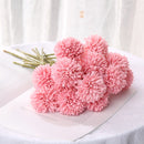1/3/5PcsBunch Artificial Flower Bouquet Silk Dandelion Flower Ball Fake Flowers DIY Home Widding Decoration Valentines Day Gifts