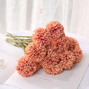 1/3/5PcsBunch Artificial Flower Bouquet Silk Dandelion Flower Ball Fake Flowers DIY Home Widding Decoration Valentines Day Gifts