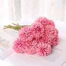 1/3/5PcsBunch Artificial Flower Bouquet Silk Dandelion Flower Ball Fake Flowers DIY Home Widding Decoration Valentines Day Gifts