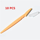 3/10pcs Eyebrow Trimmer Portable Eyebrow Razor Shaver Eye Brow Shaper Shaping Tool Scissors Facial Hair Remover for Women Makeup