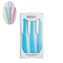 3/10pcs Eyebrow Trimmer Portable Eyebrow Razor Shaver Eye Brow Shaper Shaping Tool Scissors Facial Hair Remover for Women Makeup
