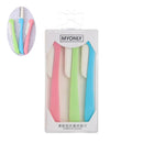 3/10pcs Eyebrow Trimmer Portable Eyebrow Razor Shaver Eye Brow Shaper Shaping Tool Scissors Facial Hair Remover for Women Makeup