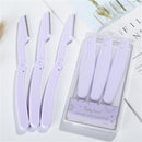 3/10pcs Eyebrow Trimmer Portable Eyebrow Razor Shaver Eye Brow Shaper Shaping Tool Scissors Facial Hair Remover for Women Makeup