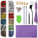 Hot Sale 2000pcs-9600Pcs/Box DMC Hot Fix Rhinestone Hotfix Applicator with 7 Tips Crystal Glass Rhinestone Iron-on Wand Strass