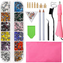 Hot Sale 2000pcs-9600Pcs/Box DMC Hot Fix Rhinestone Hotfix Applicator with 7 Tips Crystal Glass Rhinestone Iron-on Wand Strass