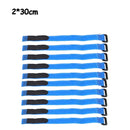 10 PC 2*50cm Reusable Fastening Bike Tie Nylon Hook & Loop Durable Multil Purpose Self-adhesive High Quality Strap Cable Ties