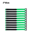 10 PC 2*50cm Reusable Fastening Bike Tie Nylon Hook & Loop Durable Multil Purpose Self-adhesive High Quality Strap Cable Ties