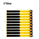 10 PC 2*50cm Reusable Fastening Bike Tie Nylon Hook & Loop Durable Multil Purpose Self-adhesive High Quality Strap Cable Ties