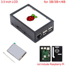 3.5 Inch Raspberry Pi 3 Model B+ Touch Screen 480*320 LCD Display + Touch Pen + ABS Case for Raspberry Pi 4 Model B / 3B+ /3B