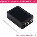 3.5 Inch Raspberry Pi 3 Model B+ Touch Screen 480*320 LCD Display + Touch Pen + ABS Case for Raspberry Pi 4 Model B / 3B+ /3B