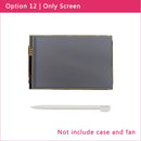 3.5 Inch Raspberry Pi 3 Model B+ Touch Screen 480*320 LCD Display + Touch Pen + ABS Case for Raspberry Pi 4 Model B / 3B+ /3B