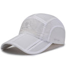 Summer Quick Drying Ultra-Thin Breathable Baseball Cap Men Women Snapback Folding Sport Outdoor Hiking Mountaineering Hat A138