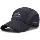 Summer Quick Drying Ultra-Thin Breathable Baseball Cap Men Women Snapback Folding Sport Outdoor Hiking Mountaineering Hat A138