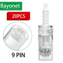 100/50pcs Needle Cartridge for Ultima A6 Nano/9 Pin/12 Pin/36 Pin/42 Pin Micro Needle Replacement Derma Tattoo Bayonet Screw