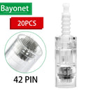 100/50pcs Needle Cartridge for Ultima A6 Nano/9 Pin/12 Pin/36 Pin/42 Pin Micro Needle Replacement Derma Tattoo Bayonet Screw