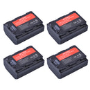 2Pcs 2280mAh NP-FZ100 NPFZ100 NP FZ100 Battery + LED Dual USB Charger for Sony NP-FZ100, BC-QZ1, Sony a9, a7R III, a7 III,A6600
