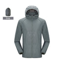 LNGXO Hiking Waterproof Jacket Women Men Camping Running Sun-Protective Windbreaker Quick Dry Outdoor Sport Rain Coat Unisex