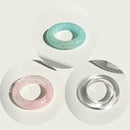 17KM 3pcs Korean Geometric Transparent Resin Acrylic Rings Set For Women Fashion Crystal Rings 2021 Trend Jewelry Gifts