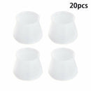 20pcs PVC Furniture Leg Protection Cover Table Feet Pad Floor Protector For Chair Leg Floor Protection Anti-slip Table Legs