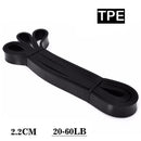 41" 208cm Resistance Bands Natural Latex Rubber Loop Gym Expander Strengthen Trainning Power Fitness Pull Up Elastic Band
