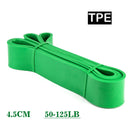 41" 208cm Resistance Bands Natural Latex Rubber Loop Gym Expander Strengthen Trainning Power Fitness Pull Up Elastic Band