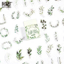 46pcs/set Autumn Flower Sticker Diy Scrapbooking Diary Planner Decoration Sticker Album