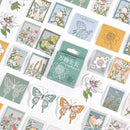 46pcs/set Autumn Flower Sticker Diy Scrapbooking Diary Planner Decoration Sticker Album