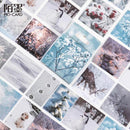46pcs/set Autumn Flower Sticker Diy Scrapbooking Diary Planner Decoration Sticker Album