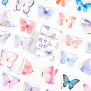 46pcs/set Autumn Flower Sticker Diy Scrapbooking Diary Planner Decoration Sticker Album