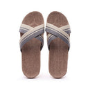 Suihyung Summer Flax Slippers Women Men Casual Linen Slides Multi-Style Non-Slip EVA Home Flip Flops Indoor Shoes Female Sandals