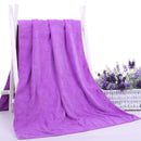 100x200cm microfiber bath towel, super soft, super absorbent and quick-drying, no fading, grey towel