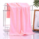 100x200cm microfiber bath towel, super soft, super absorbent and quick-drying, no fading, grey towel