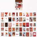 366 pcs of Van Gogh color multi-style kraft paper card Decorative diary Album DIY scrapbook butter material paper retro LOMO
