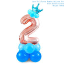 Taoup 1pc One First Birthday Party Hats 1st 2nd 3rd Crown Birthday Hats Number One Party Decors Kids Accessories Newborn Child